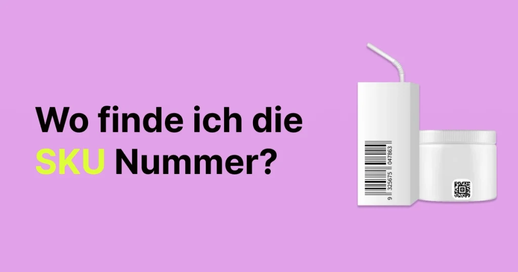 Wo finde ich die SKU Nummer?
