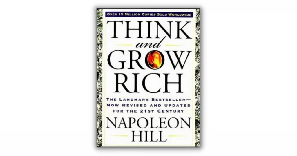 Buchcover Think and Grow Rich von Napoleon Hill