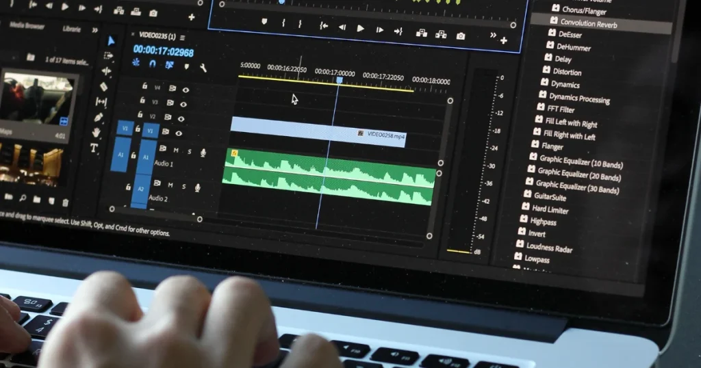 Video-Editing mit einem Videobearbeitungsprogramm